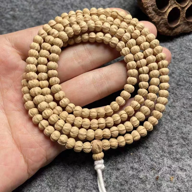 卡7＋粉皮/精工顺纹百香籽柏香籽108颗5040