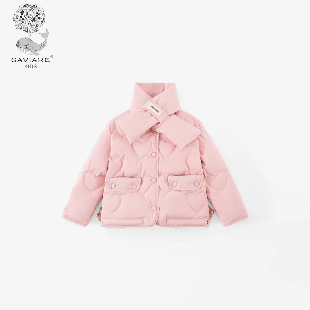 【凛冬恋歌】D2404WT鱼子酱品牌儿童女童