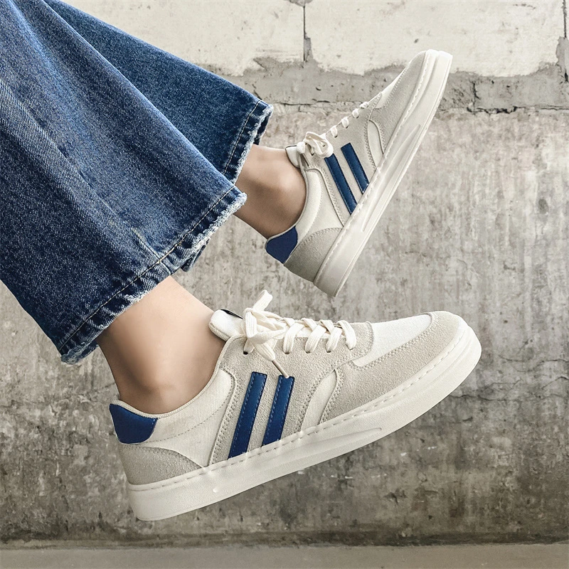 夏季新款鞋子男学生潮流百搭韩版港风帆布鞋透气ins时尚透气板鞋