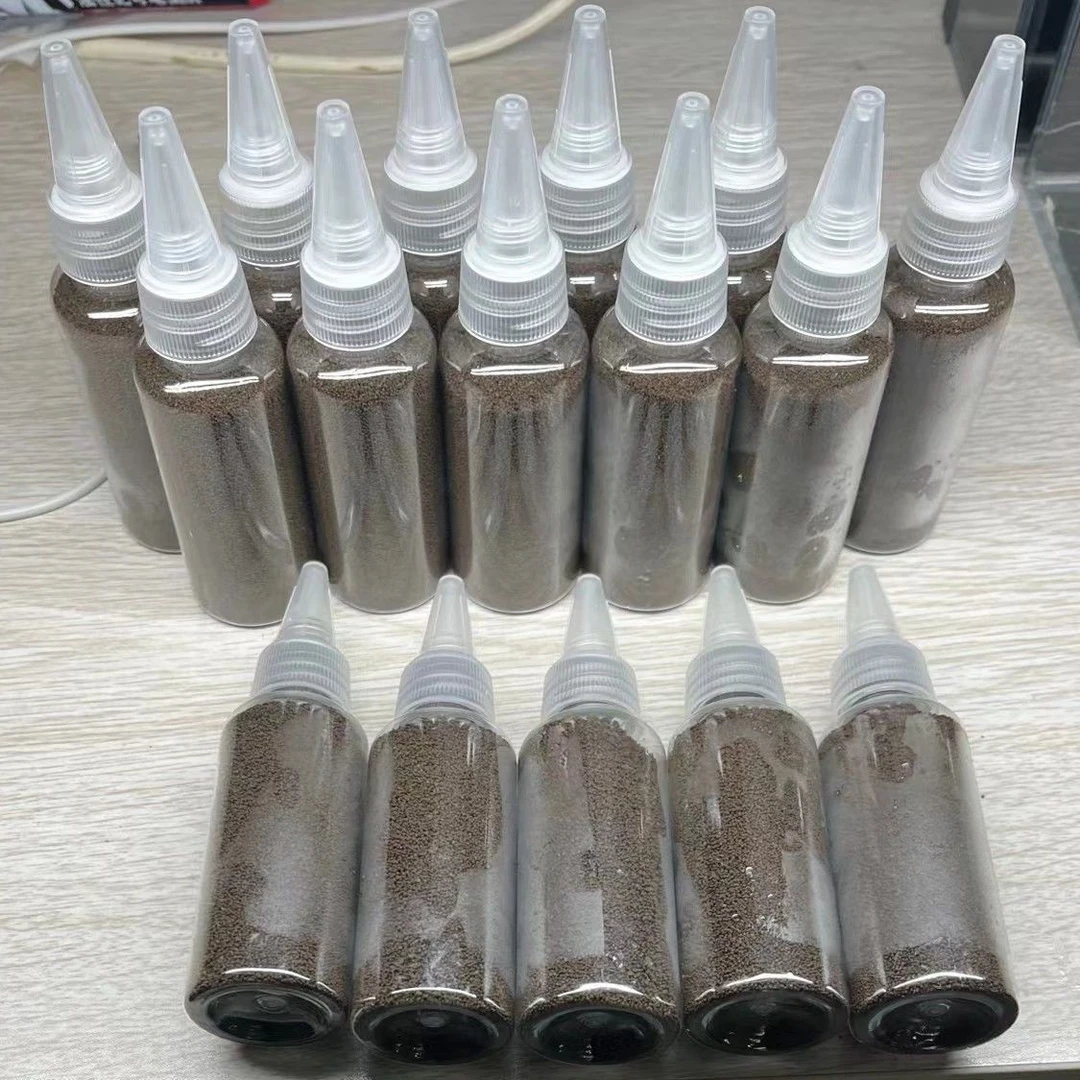 孔雀鱼鱼食热带小型观赏鱼鱼食灯科鱼不浑水高蛋白小颗粒缓沉饲料