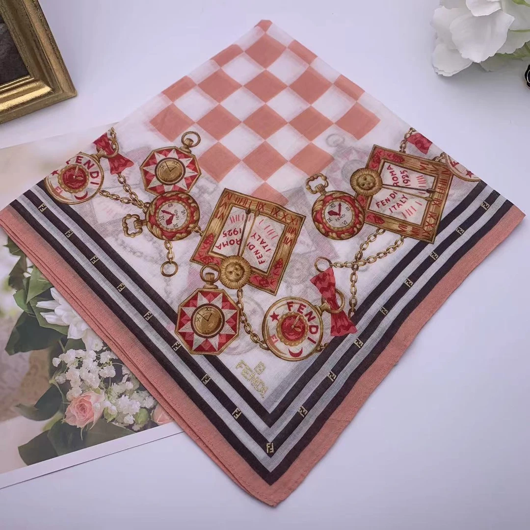 潮奢 芬迪 丝巾/yy00544