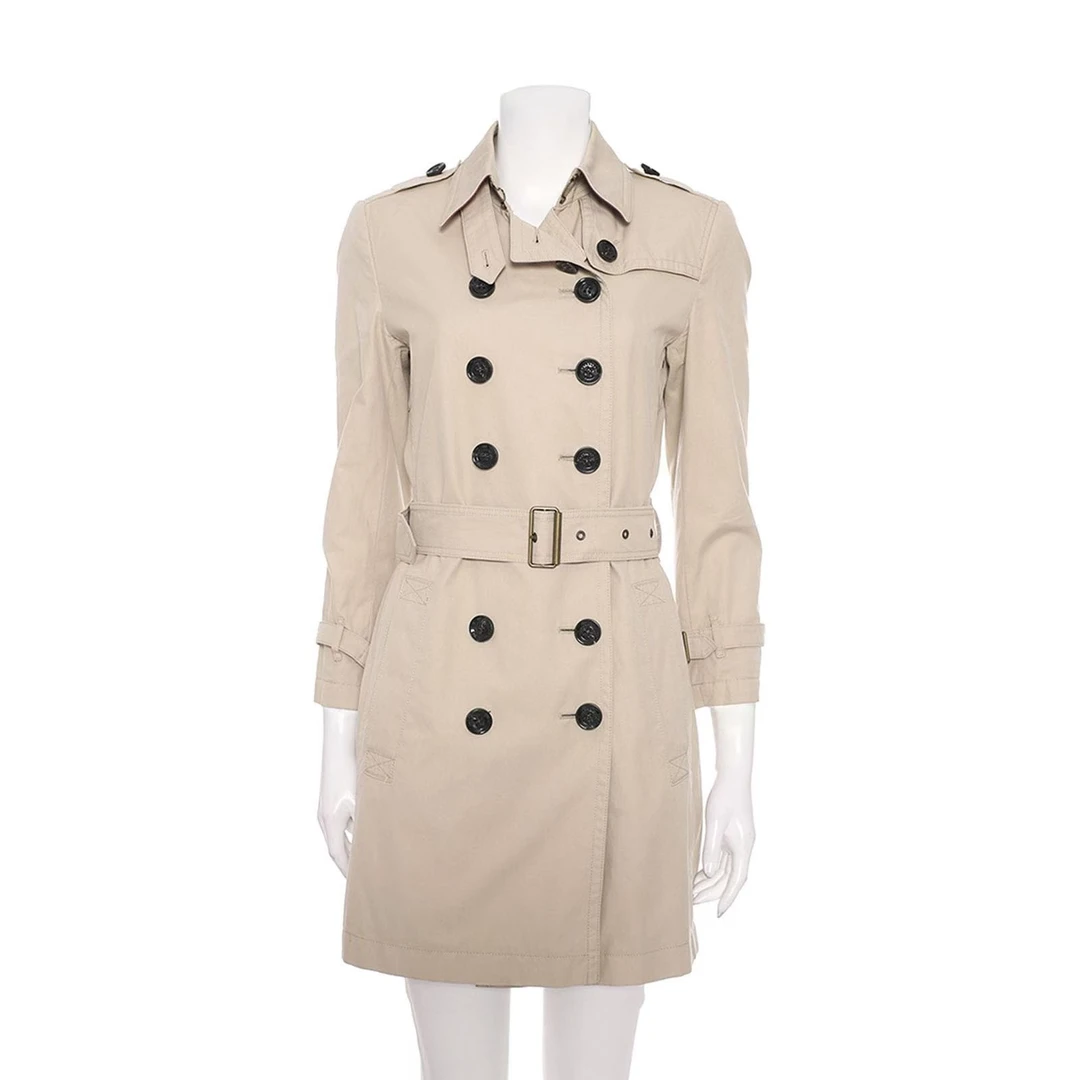 潮奢 Burberry 风衣 uk8码/nu16095