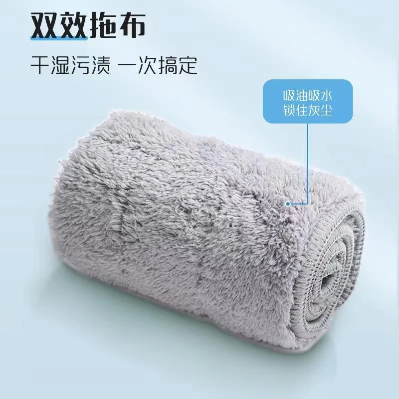 【铝板拖把配件】免手洗拖把布替换布专用配布细替换布装加厚拖把