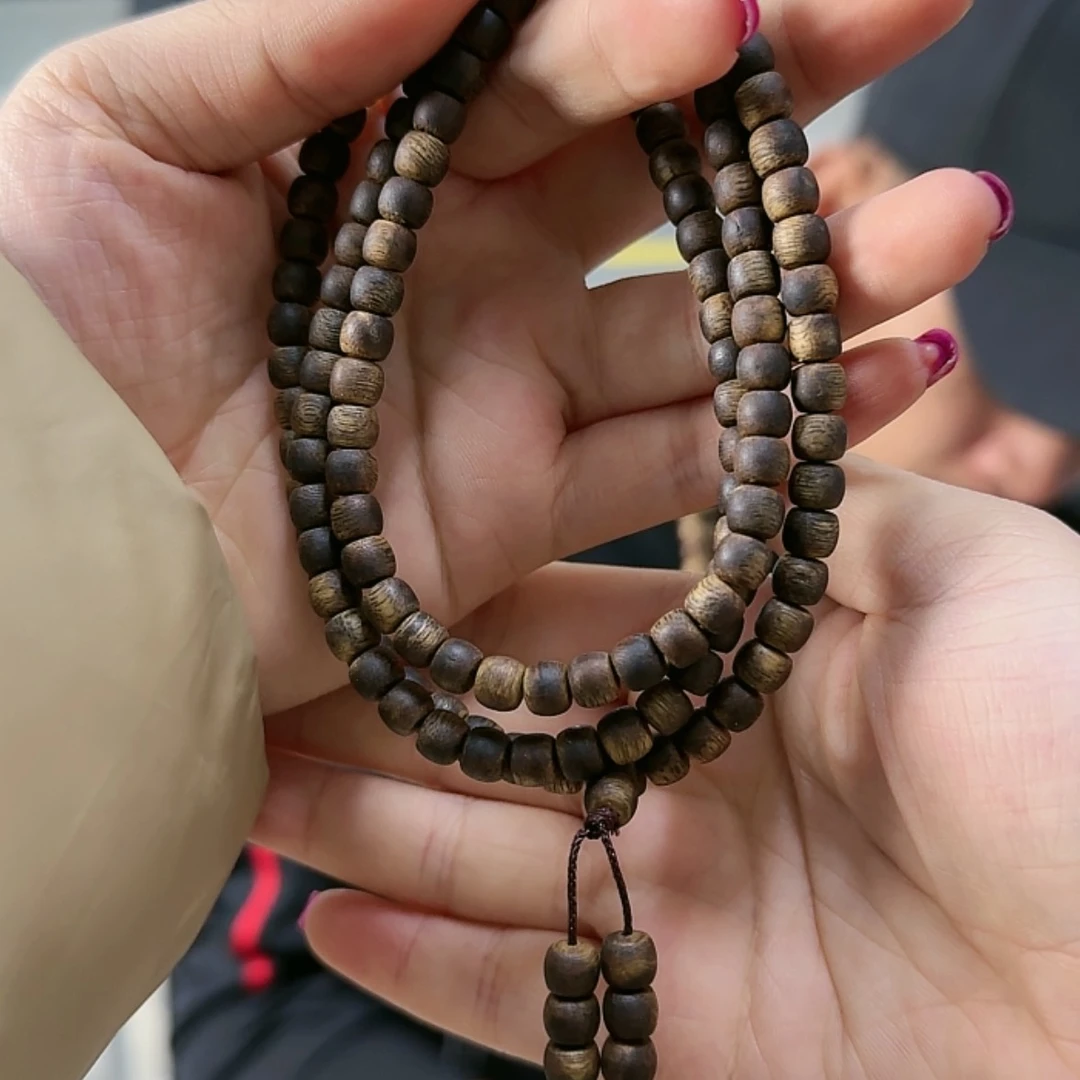 【闪购商品】沉香手串张勺子多圈15克➕多样性一条