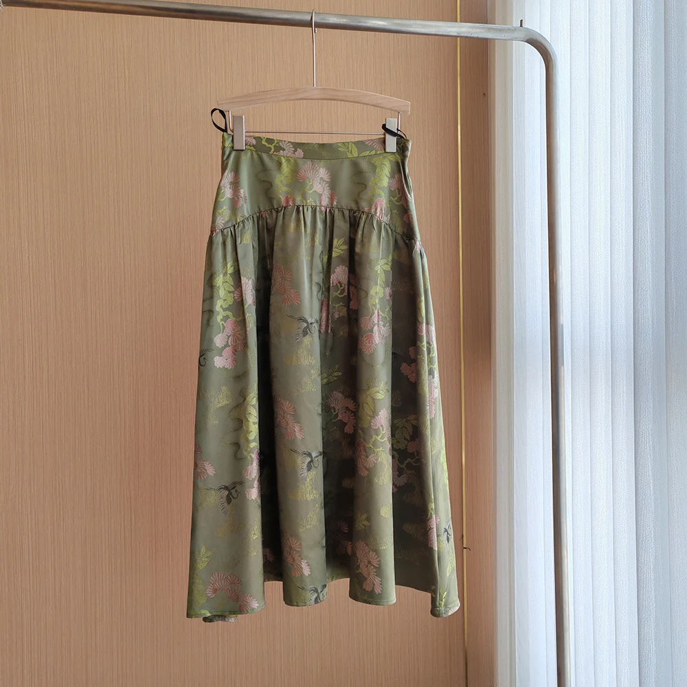 【果缎梅姐专属】新款香云纱半身裙 MCYJ-406