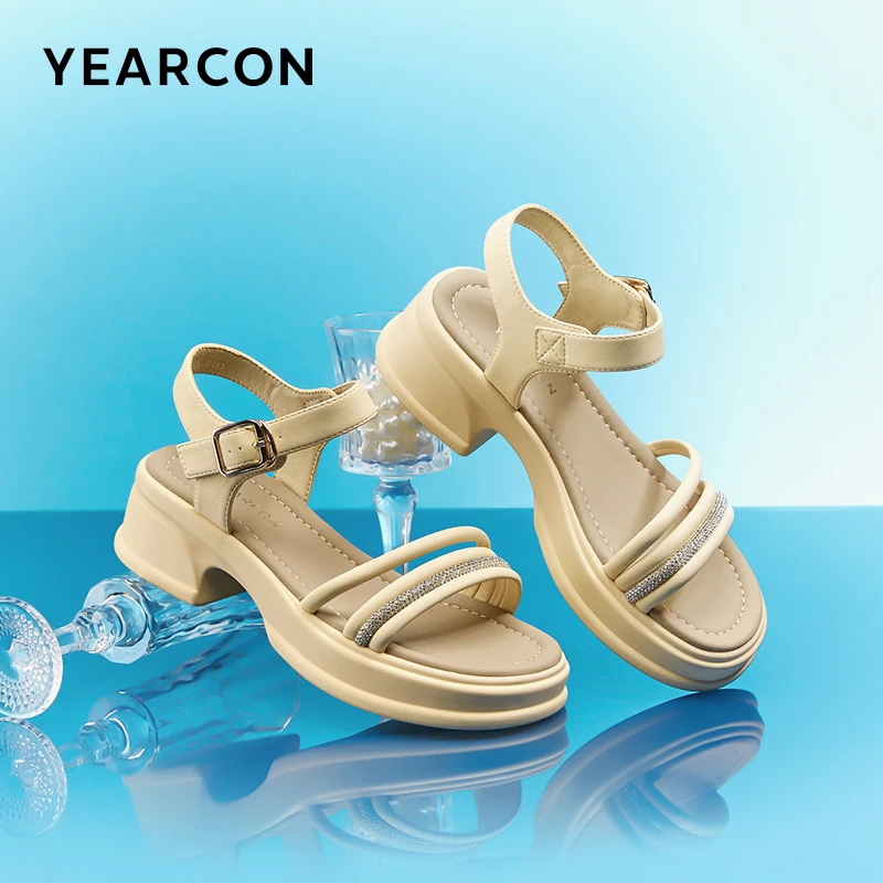 意尔康夏季新款时尚休闲女凉鞋S362ZL29136W