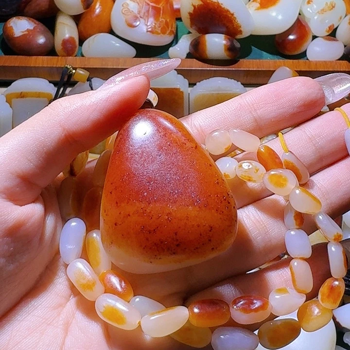 和田玉挂件未镶嵌海*富