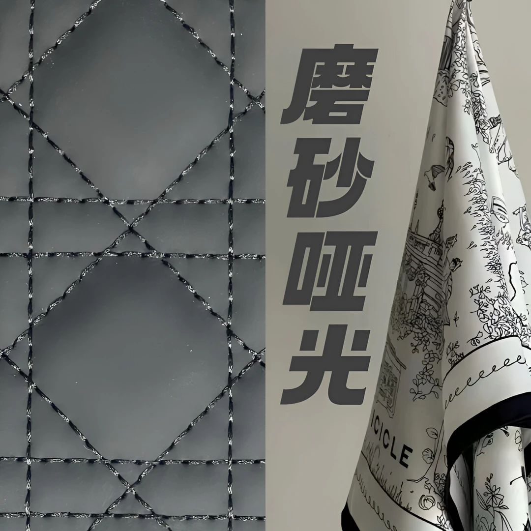 【磨砂哑光】【配礼盒+丝巾】手提斜挎包气质经典女士包包