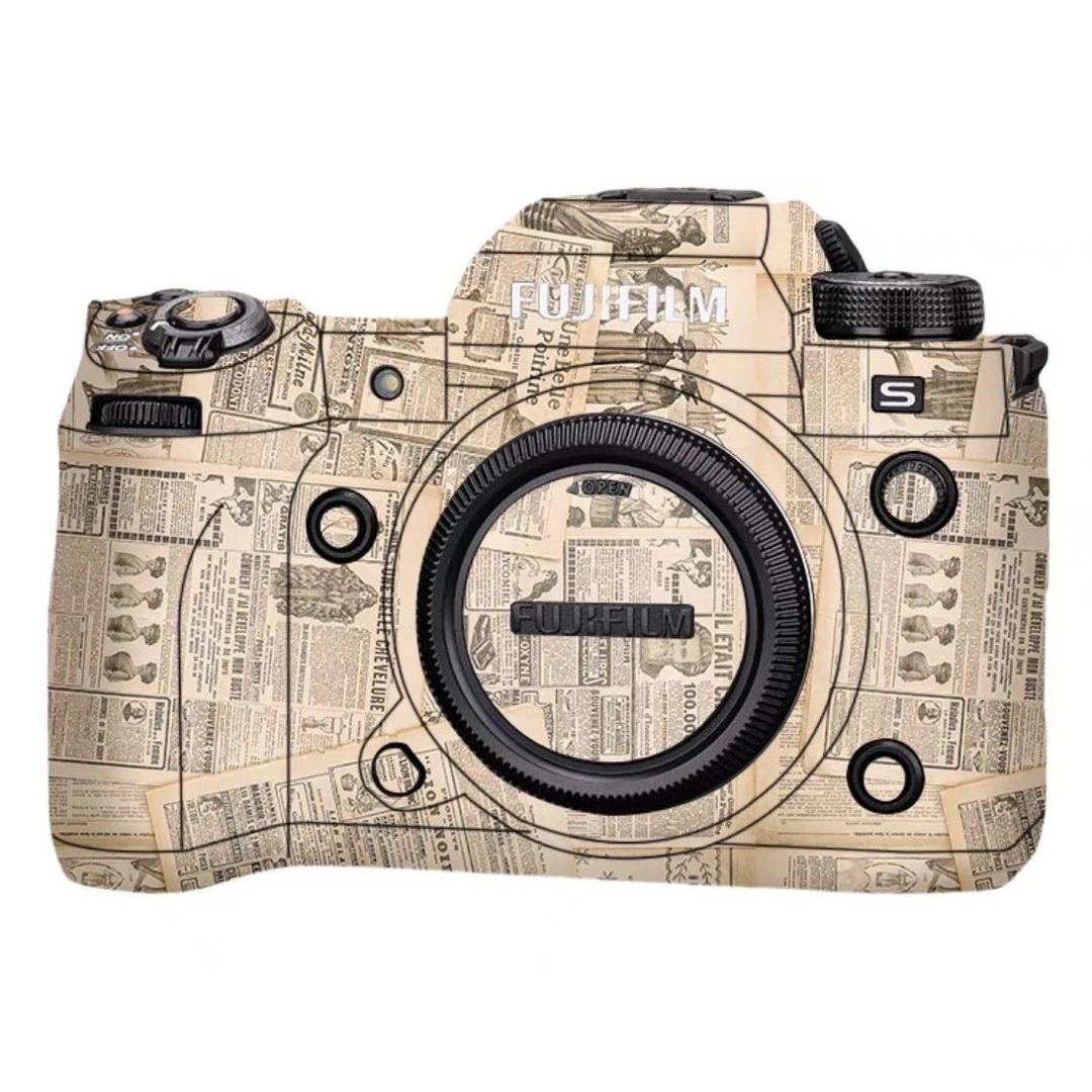 漫步驴适用于富士XH2 XH2S  XS10相机镜头贴纸贴膜机身全包背胶