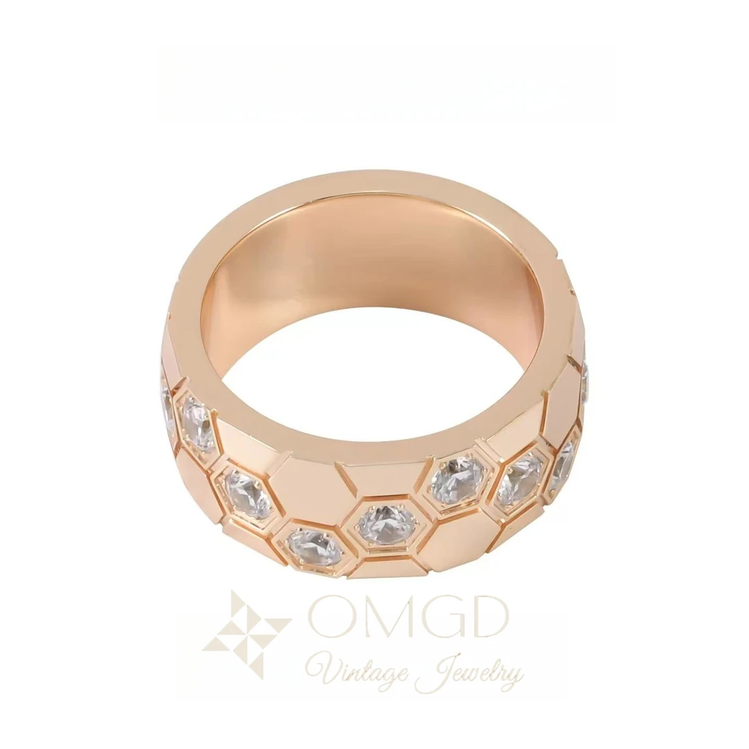 铜合金合成锆石戒指 【A1108】戒指 轻奢时尚设计款-DFJ