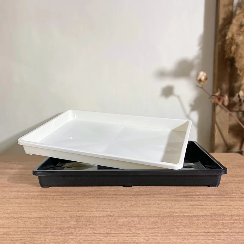 多肉花盆专用园艺大托盘可搭配托架适合迷你盆6方7方塑料加厚耐用