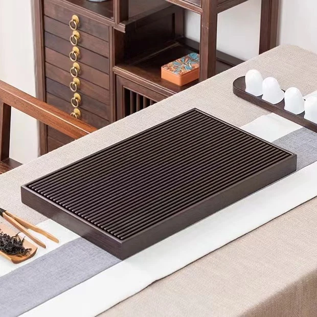 电木茶盘新款家用高端简约电胶木排水大茶台干泡高级精致茶海