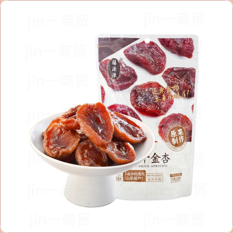 膳源泽半干金杏干无添加剂非新疆偏酸无核高阳吊杏脯零食笋0g