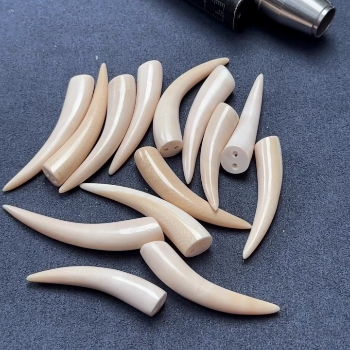 【熊总夫妇】猛犸牙尖挂饰0826-703-多样性发一件