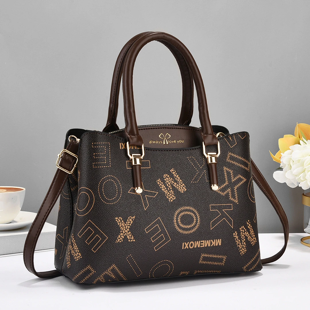 2025大气包包潮爆款简约妈妈包女大容量时尚手提包单肩斜挎包轻奢