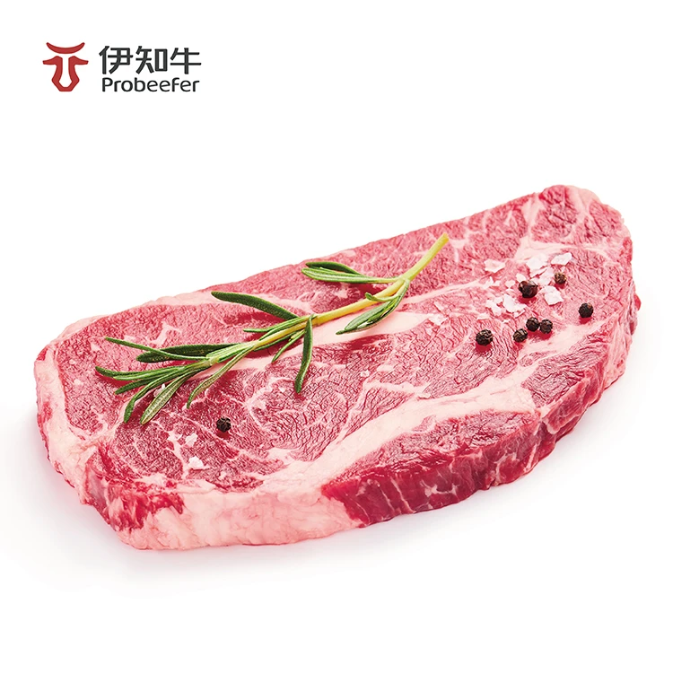 美国安格斯谷饲极佳上脑牛排180g火锅食材