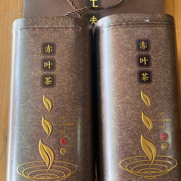 凤凰单丛生态赤叶茶礼盒装
