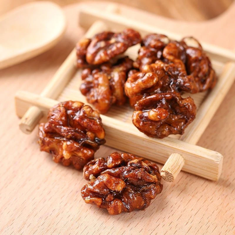 芝麻琥珀核桃仁香甜美味老少皆宜健康酥脆追剧小零食即食小核桃仁