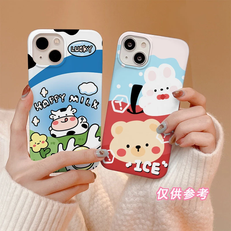 菲林硬壳 拍一拆三加转盘 可爱卡通适用iPhone16/16pro手机壳ins