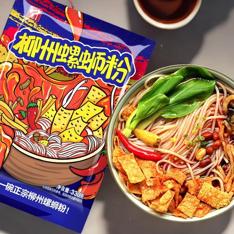 柳州螺蛳粉330g袋正宗广西特色螺丝粉酸辣粉方便速食鲜香爽口食品
