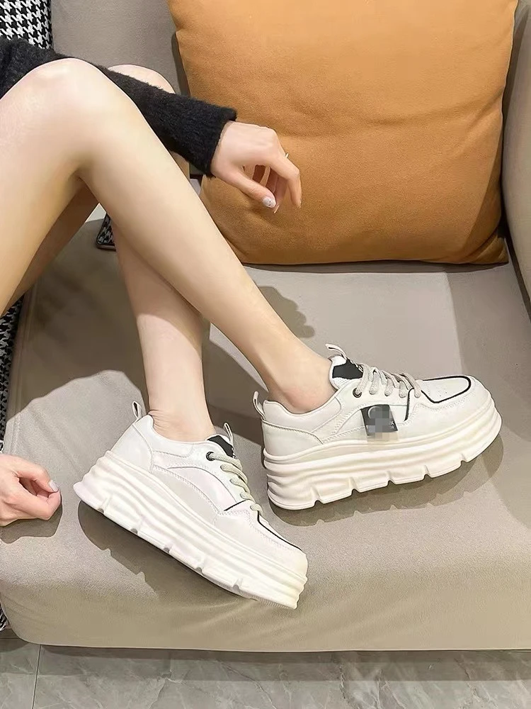 4688夏季断码女鞋时尚百搭厚底女松糕鞋ins韩版女休闲鞋女运动鞋
