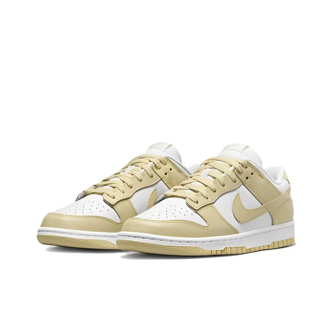 耐克 Nike Dunk Low“Team Gold”米白色男子低帮板鞋 DV0833-100