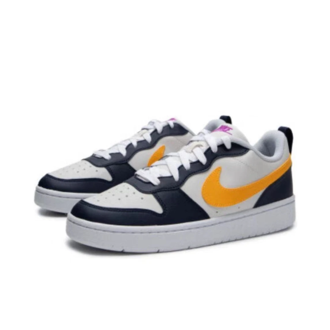 NIKE耐克夏季女大童COURT BOROUGH舒适缓震运动鞋板鞋HJ3482-071