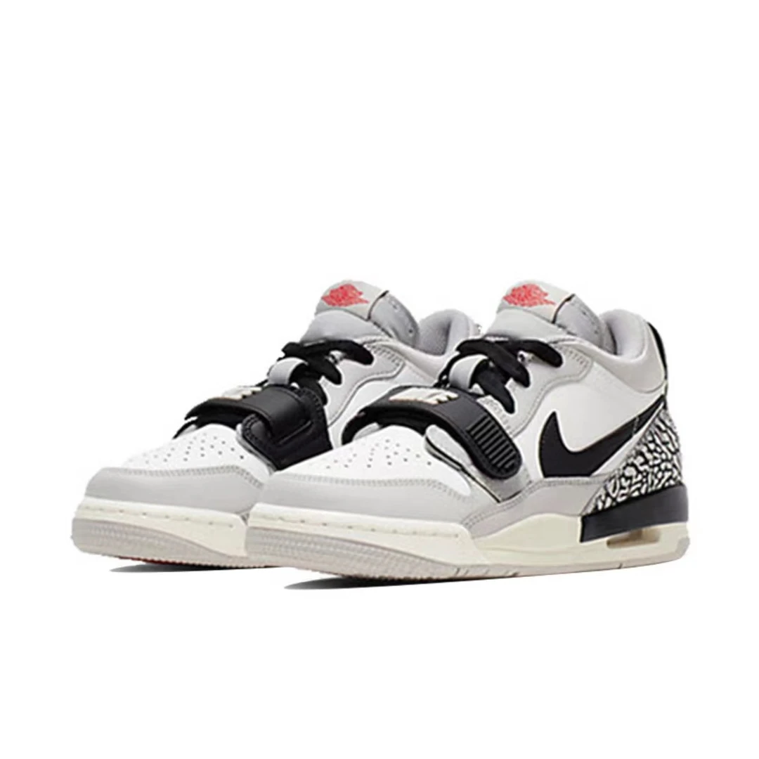 Air Jordan Legacy312 AJ312白灰 复古低帮休闲篮球鞋 CD9054-101