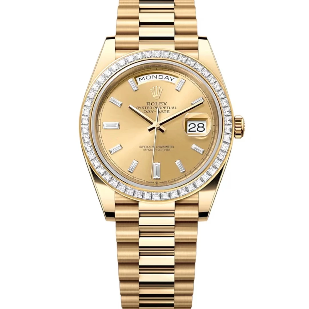 99新 Rolex/劳力士 潮人/星期日历228398/40mm/17全套