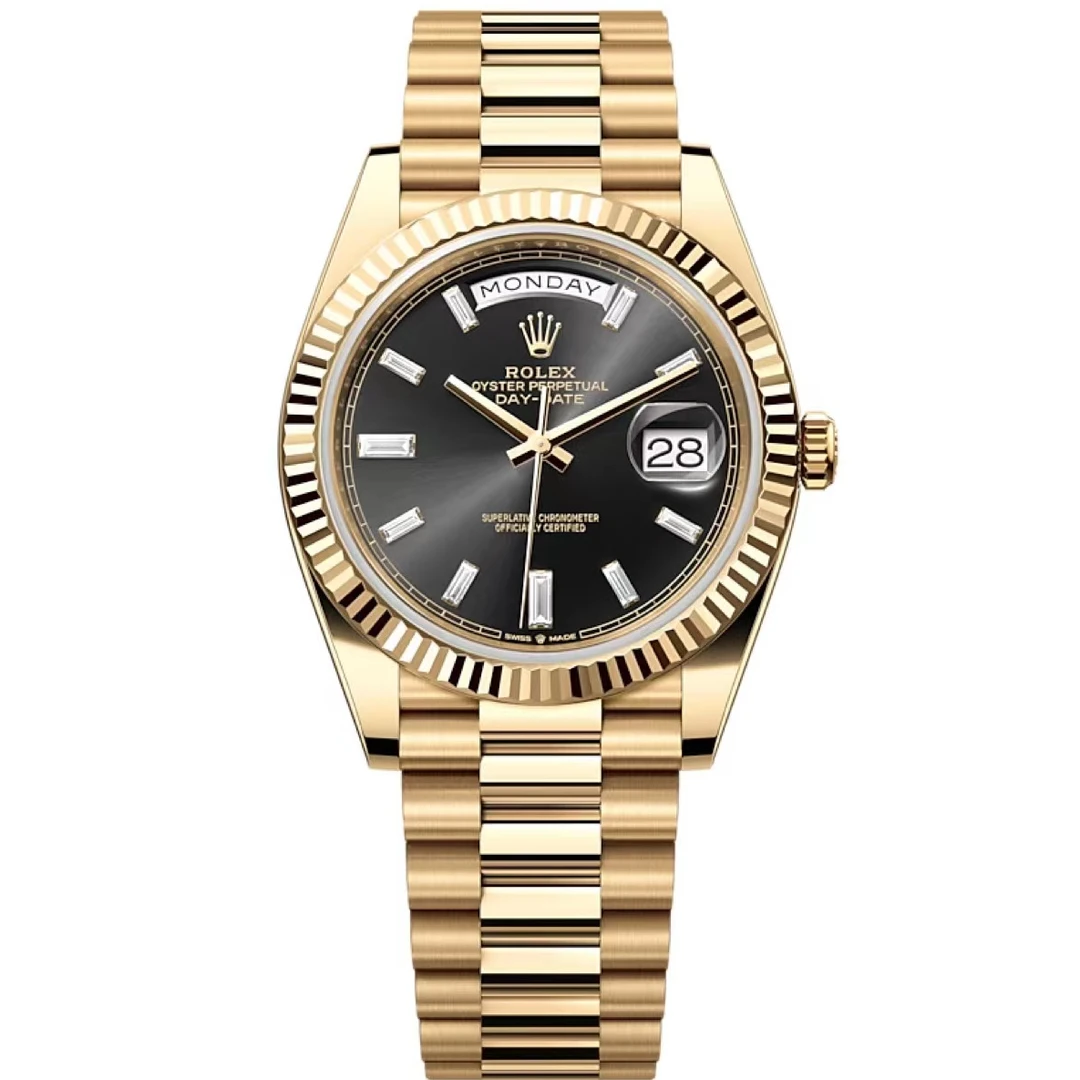 99新 Rolex/劳力士 潮人/星期日历228238/40mm/24全套