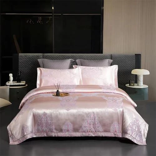 巴塞罗那-轻奢磨毛提花床上四件套