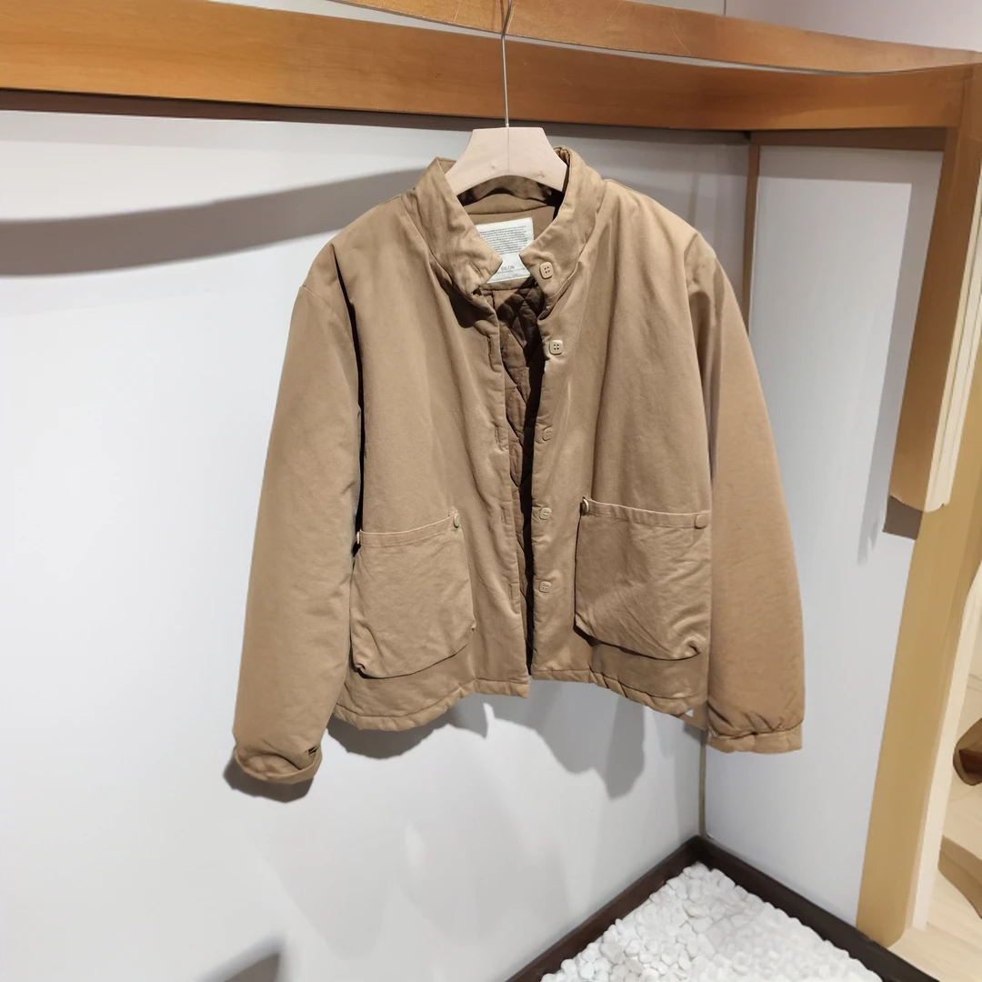 加厚棉服  个性 简约风 时尚百搭