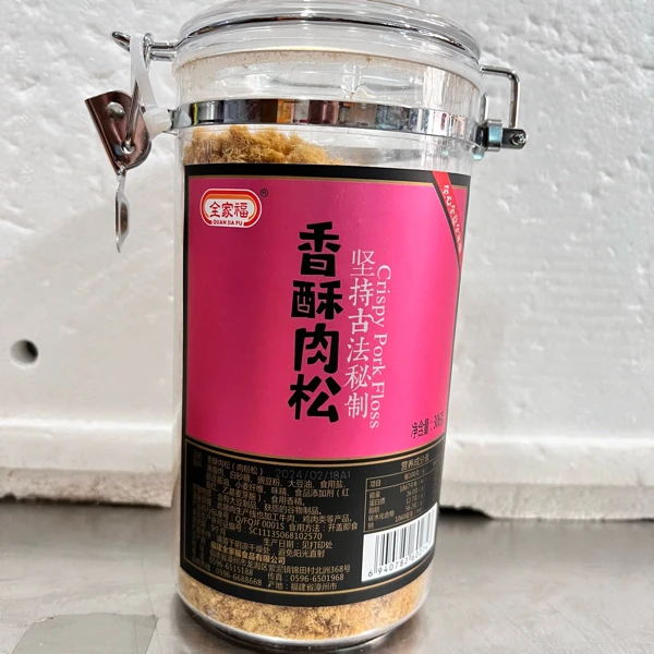 古法秘制肉松净含量306g/罐营养即食食用
