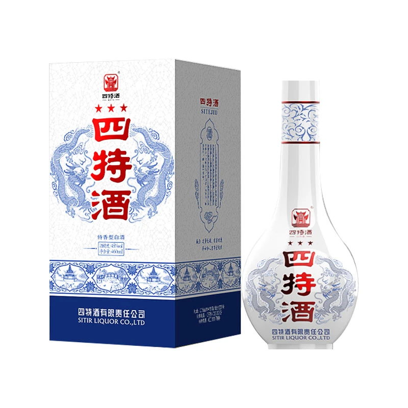 四特酒【达人】四特三星45度特香型白酒纯粮酿造45度460ml