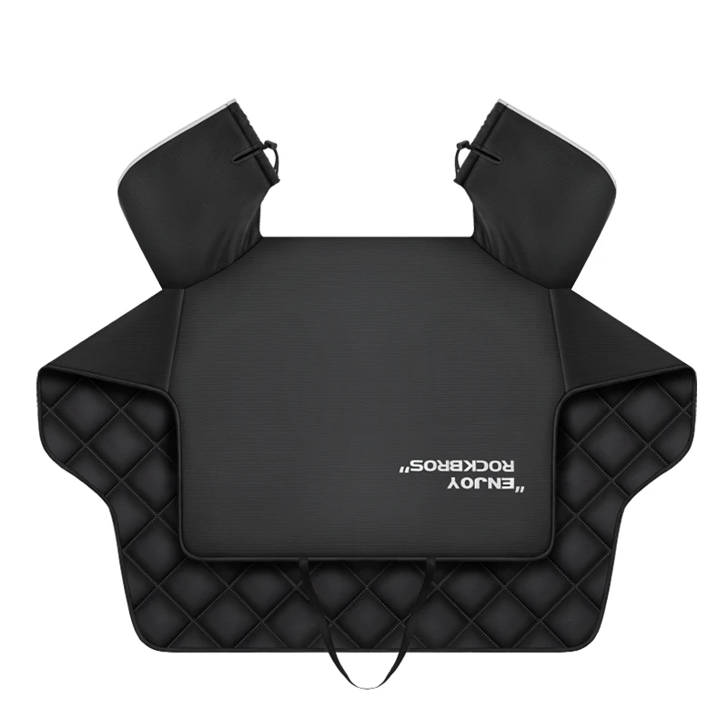 洛克兄弟电动车挡风被保暖摩托车125踏板车防风防水加绒冬款加厚