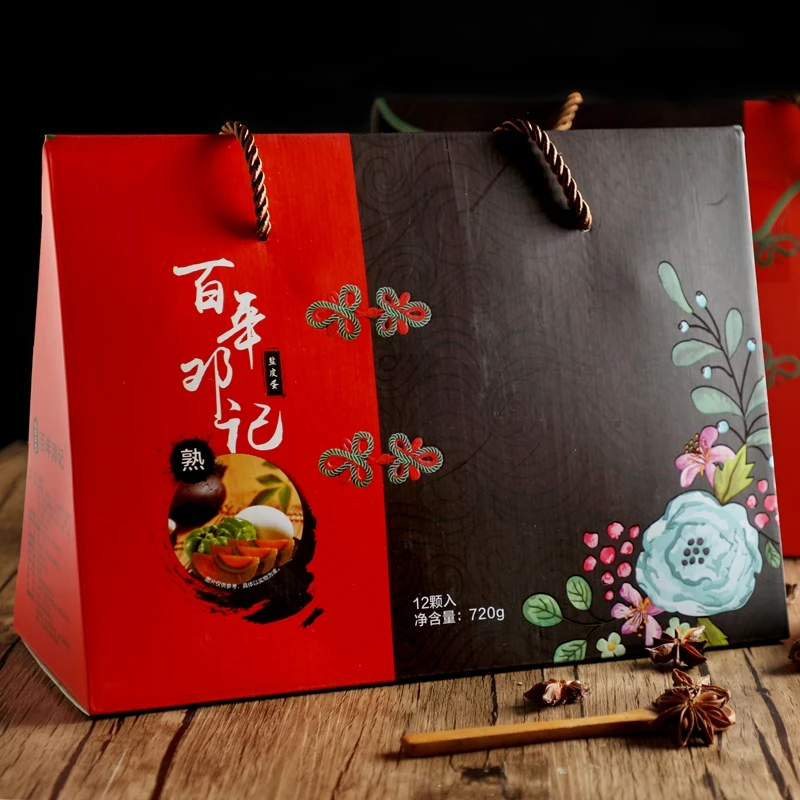 百年邓记广安盐皮蛋12枚无铅工艺720g礼盒装盐皮蛋土特产精选美味