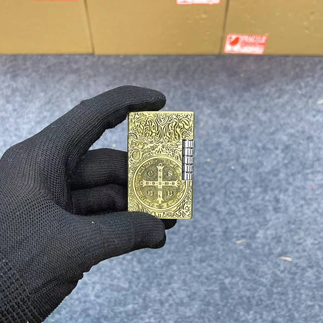 【帝康DK883康斯坦丁 古铜】高档侧滑打火机