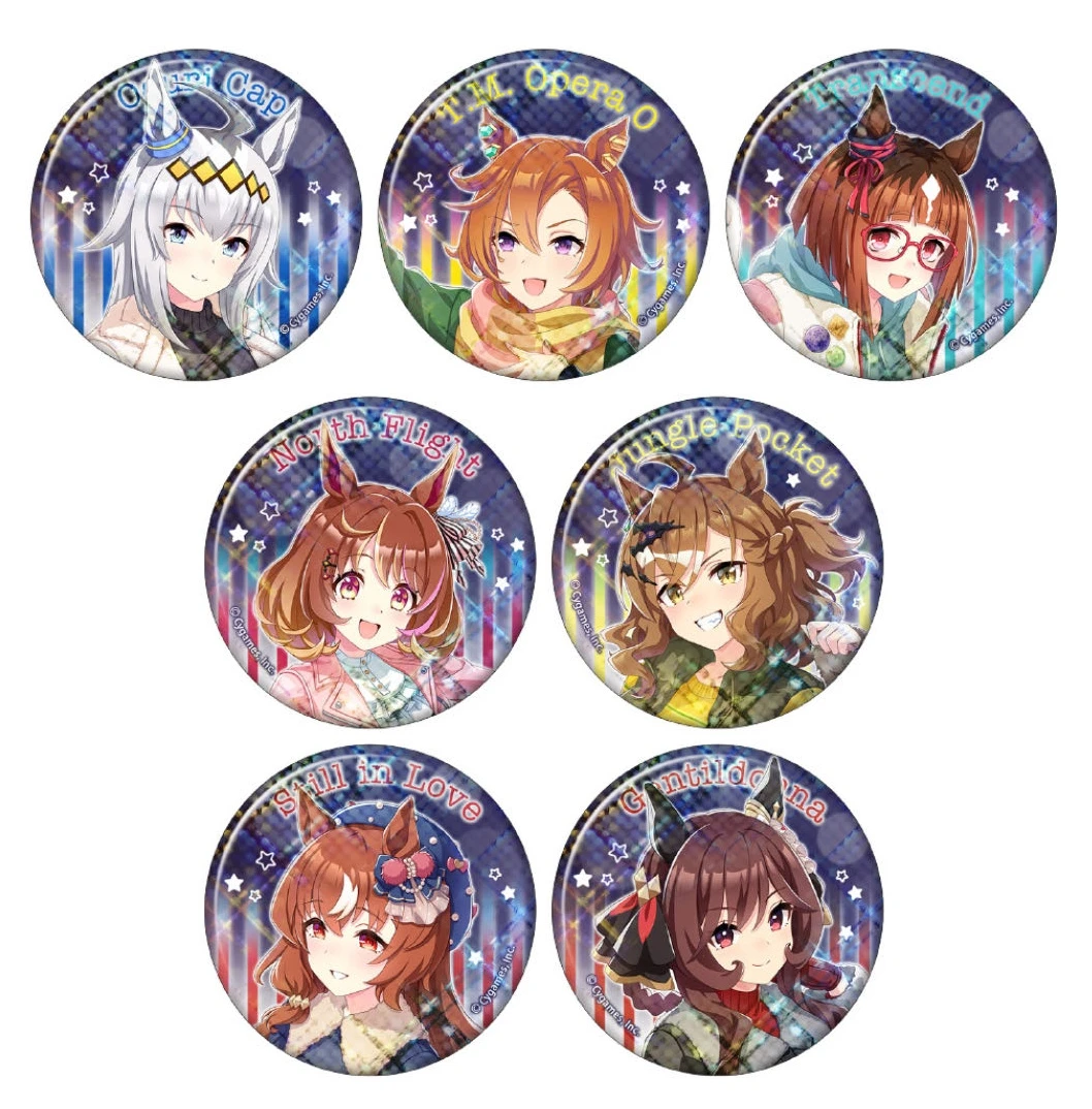 【千寻】赛马娘-东京赛马场联动吧唧