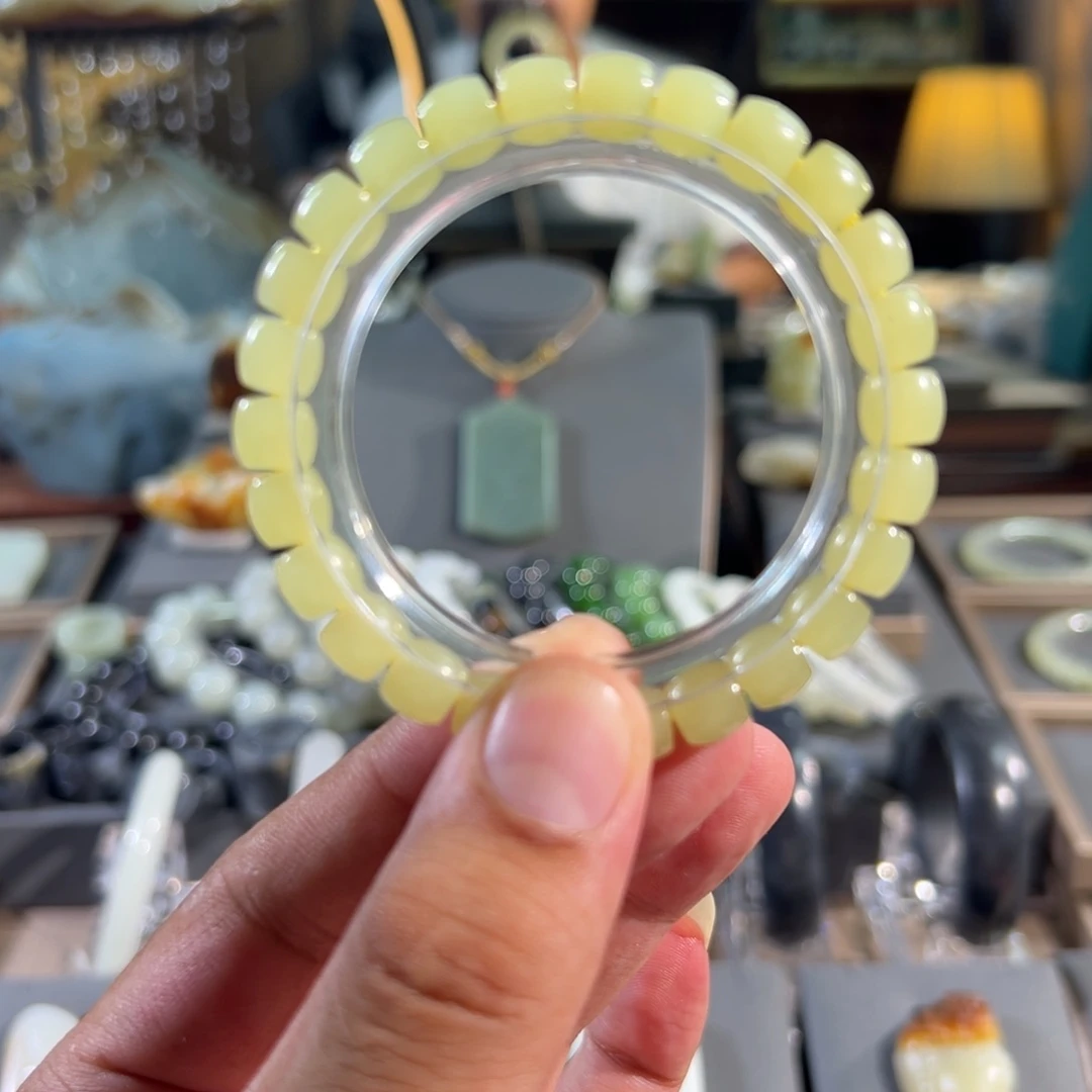 和田玉手链未镶嵌