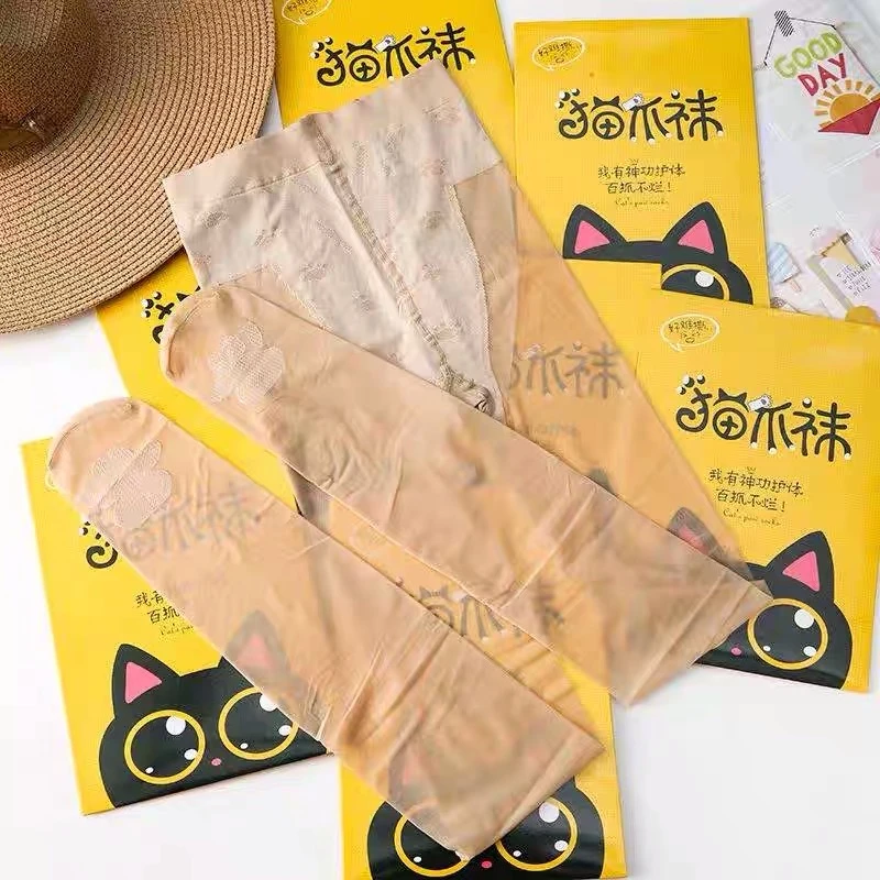 网红不抽丝猫抓裤袜