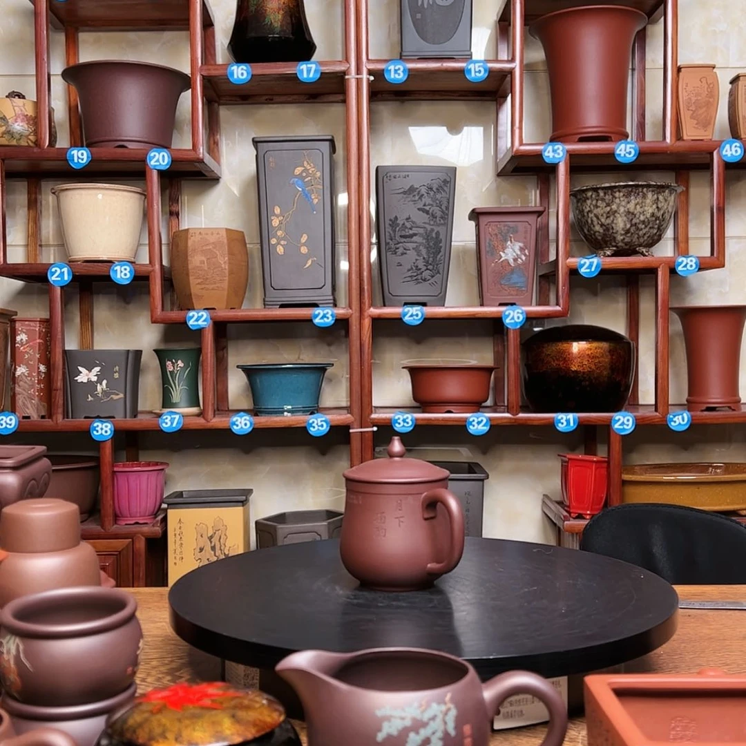 【闪购商品】紫砂花盆鹏*