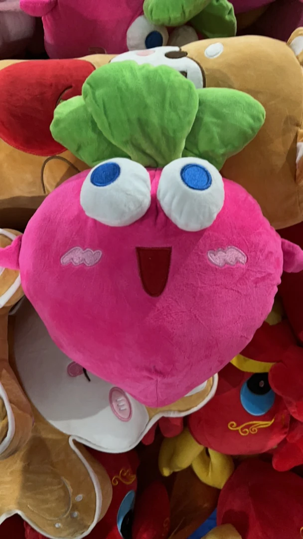 萝卜抱枕毛绒玩具