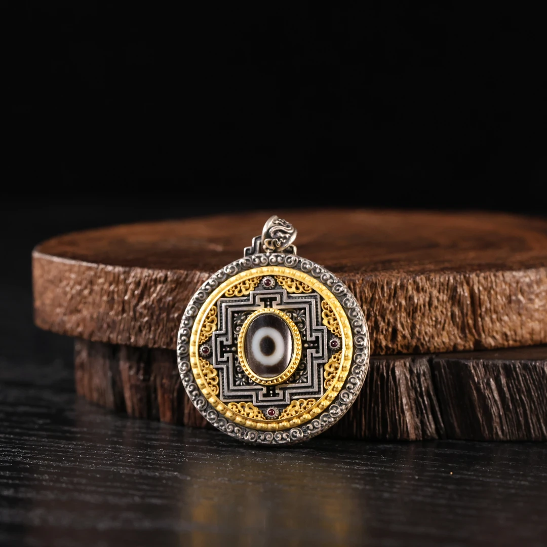 小青|一眼银镶坦诚吊坠多样性发一2921Y