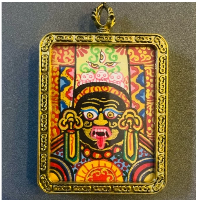 合金吊坠 小青|扎基方牌唐卡多样性发一
