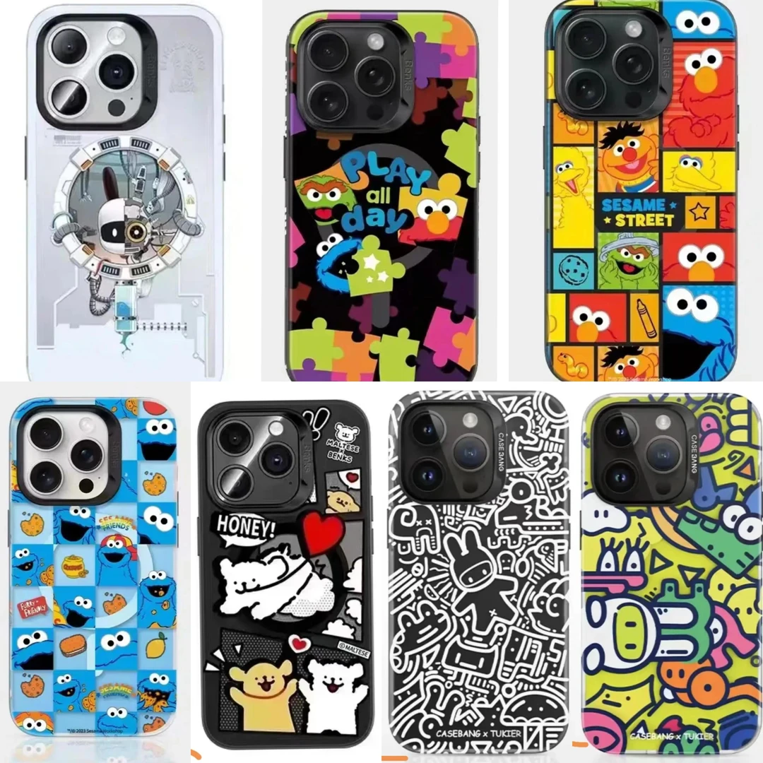 造梦空间适用于苹果16系列 手机壳潮牌创意全包防摔个性卡通动漫