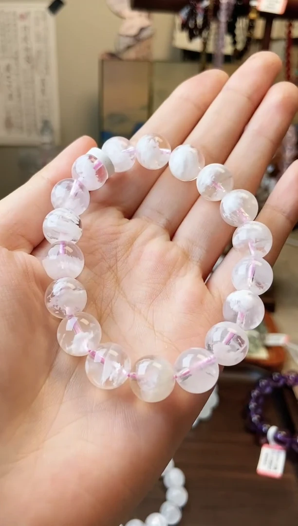 【闪购商品】水晶手链未镶嵌雪花幽灵10.5m