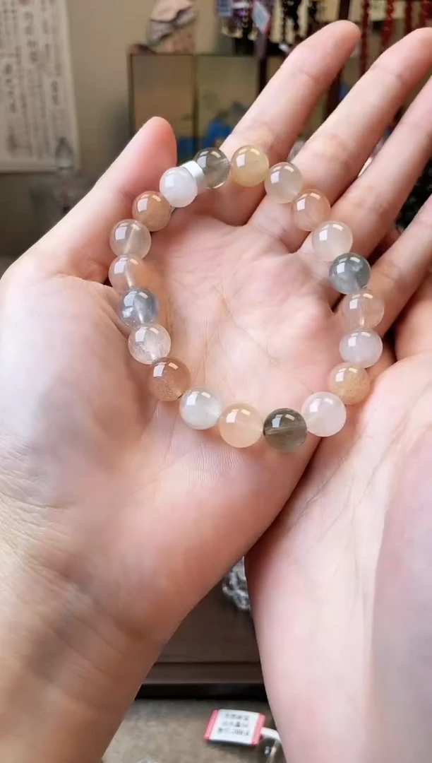 【闪购商品】水晶手链未镶嵌彩兔毛10m