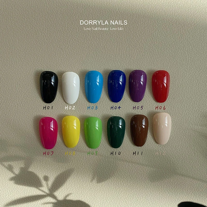 Dorryla多莉野孩子彩绘胶12色正装幼崽套装