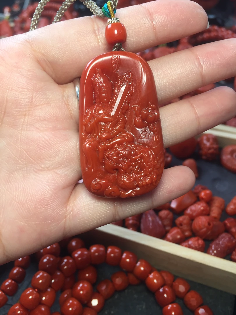 天然南红精工牌子