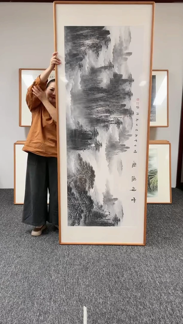 【闪购商品】绘画山水210*80@@陈万语008